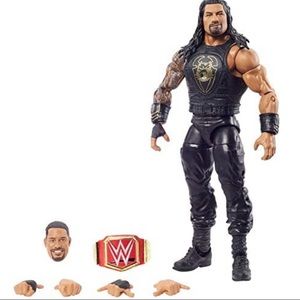 WWE Top Picks Elite Roman Reigns Action Figure with Universal Championship
